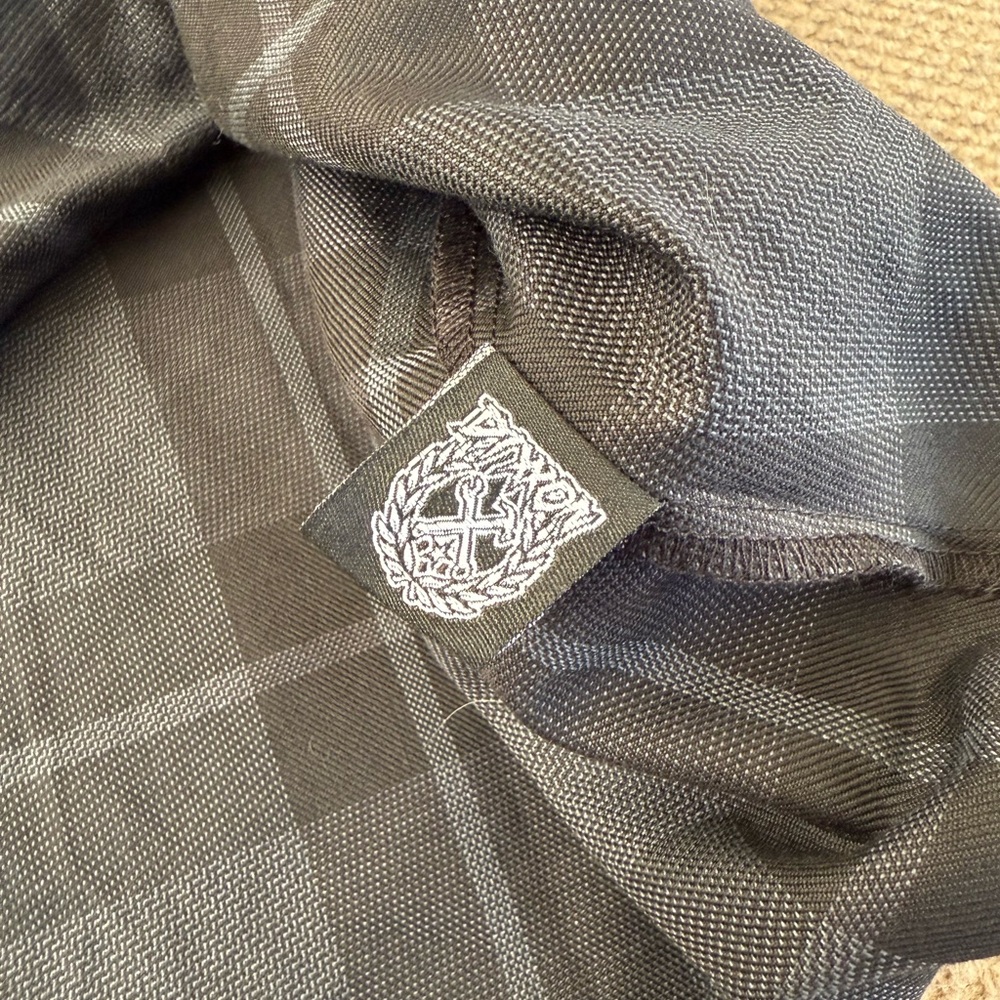Dixxon Flannel Co. The .45 Black / Grey Plaid Button Down Shirt Women’s Size XL - Picture 7 of 8